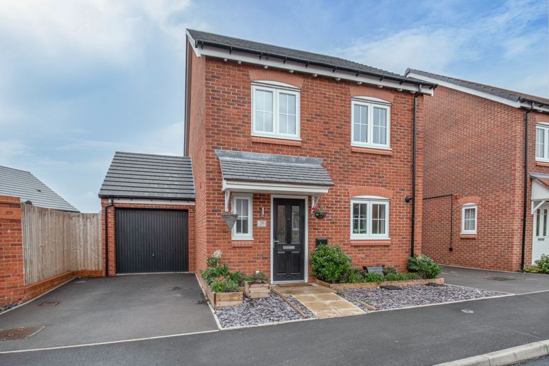 <br/><br/><p ><span >Offered on a 40% SHARED OWNERSHIP by Sanctuary Housing. Subject to a 60% additional rental and service charge of £419.58 pcm</span></p><p ><span >An immaculately presented detached home, boasting four bedrooms, a fitted kitchen/diner and a spacious lounge, well placed in a modern and sought-after development in Enfield, Redditch.</span></p><p ><span >The ground floor accommodation comprises: Entrance hallway with stairs rising to the first floor landing, guest WC, storage cloakroom, fitted kitchen/breakfast room with an integrated gas hob, oven, dishwasher and sink, along with space for freestanding appliances, and an impressive lounge/diner with dual aspect windows, a further storage cupboard and French Doors leading to the rear patio.</span></p><p ><span >The first-floor landing establishes: Master bedroom with a handy storage cupboard and an en-suite shower room, double bedroom two, good-sized bedrooms three and four, and the family bathroom. </span></p><p ><span >Outside to the rear is a low maintenance garden with patio slabs creating an ideal space for garden furniture, a well-maintained lawn and steps down to a further private area laid to lawn and benefitting from a storage timber shed. To the front of the property is a private driveway providing off-road parking along with access to the attached single garage.</span></p><p ><span >Ideally placed in Enfield, the property is nearby to a large supermarket, sports centre, motorway junctions and other local amenities, Redditch Town Centre is a short ride away boasting an assortment of further amenities including shops, restaurants, cinema and bars along with the local bus and railway stations.</span></p>