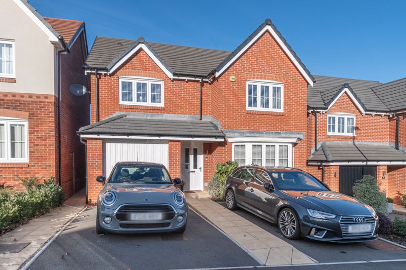 <br/><br/><p ><span >An immaculate four-bedroom, detached family home, boasting an ideal open living-space. Well placed in a modern and sought-after residential area of Enfield, Redditch. </span></p><p ><span >The ground floor accommodation comprises: Entrance hallway with stairs to the first-floor landing, a handy understairs storage cupboard and access to the integral garage, spacious lounge with a feature bay window and double doors opening onto the impressive kitchen/diner, providing integrated appliances (fridge, freezer, dishwasher, gas hob and double oven), along with French Doors out to the rear patio. The ground floor further benefits from a separate utility room with its own sink and an integrated washing machine, along with a handy guest WC/cloakroom.</span></p><p ><span >The first-floor landing establishes: Master bedroom with fitted wardrobes and a handy en-suite shower room, double bedroom two with space for wardrobes and a handy en-suite shower room, double bedroom three with a view to the rear garden, good-sized bedroom four with a view to the rear, and the family bathroom, providing a bath with overhead shower, sink and WC.</span></p><p ><span >Outside to the rear is a private garden with an initial patio area creating an ideal space for garden furniture, then laid to a well-maintained lawn with a good-sized storage shed. To the front of the property is a private driveway providing off-road parking, along with access to the integral garage, benefitting from electrics.</span></p><p ><span >Furthermore, the property benefits from an outdoor tap, partially boarded loft space, gas central heating, and a remaining NHBC warranty.</span></p><p ><span >Ideally placed in Enfield, the property is nearby to a large supermarket, sports centre, golf course, motorway junctions and other local amenities. Alvechurch village is a short ride away with sought-after schooling and train station. Redditch Town Centre is also easily accessible and boasts an assortment of further amenities including shops, restaurants, bars and cinema, along with the local bus and train stations.</span></p>