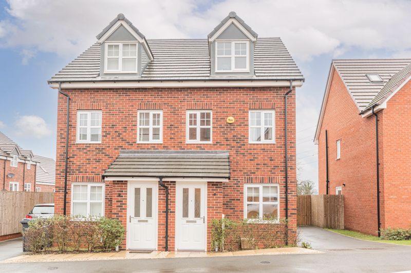 This modern, semi-detached three bedroom home occupies a desirable location in a sought-after development in Bournville, Birmingham. The property benefits from a driveway providing off-road parking, ground floor WC, modern kitchen/diner, good-sized bedrooms, and an en-suite shower room to the primary bedroom.
<br/><br/>In brief, the property comprises of the following: The front door opens to a porch which in turn leads to the lounge positioned to the front of the property. Following on from the lounge is a hallway with stairs rising to the first floor landing, and access to the ground floor WC. The modern, well-equipped kitchen/diner is positioned to the rear of the property, with glazed doors allowing access to the rear garden. Following the stairs from the hallway to the first floor landing, the first floor comprises of two good-sized bedrooms and a modern family bathroom. Stairs rise from the first floor landing to the second floor, where the primary bedroom is located in a room-in-roof, benefitting from access to built-in eaves storage and an en-suite shower room with skylight.
<br/><br/>To the front of the property is a driveway providing off-road parking. A side gate allows for direct access to the rear garden without passing through the internal living space. The rear garden features a paved patio area ideal for garden furniture, stepping down to a low-maintenance artificial lawn.
<br/><br/>Situated in the highly sought-after area of Bournville, close to local amenities and transport links in Selly Oak, this property enjoys excellent local amenities with Birmingham city centre easily accessible by road or by public transport. Several well-regarded schools are also located nearby.