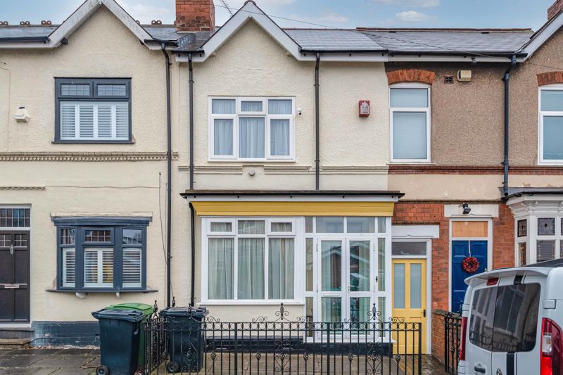 A well-presented mid-terraced property benefitting from off-road parking to the rear with an accommodating garage, a well-proportioned rear garden, and three good-size bedrooms.<br/><br/>In brief, this property comprises, Storm porch, a good-size first reception room, a hallway with under stairs storage, a second equally good-size reception room with stairs leading to the first-floor landing, a sizeable kitchen/diner which provides plenty of work surfaces, and bar area, as well as integrated appliances such as; Five-ring gas burner stove, electric oven, dishwasher, under-counter fridge, and freezer, as well as providing space for a washing machine. Lastly on the ground floor is a family bathroom with a bath and overhead shower.  <br/><br/>The first floor lends itself to three bedrooms, bedroom one which is a double and provides space for wardrobes, bedroom two which is also a double, and offers space for wardrobes as well as built-in over-stairs storage, and bedroom three which is currently used as a home office and offers space for wardrobes. Lastly on the first floor is a well-proportioned w.c. <br/><br/>Externally and to the rear of the property sits a good-size and easily maintainable rear garden, with initial an initial patio area just off the kitchen, which leads to the rear garage providing access to the off-road parking. <br/><br/>Ideally situated in the popular location of Blackheath, Halesowen, this property benefits from excellent local amenities and schooling, with fantastic road and transport links providing easy access to Halesowen town centre, Merry Hill shopping centre, Birmingham city centre, Dudley and the M5.