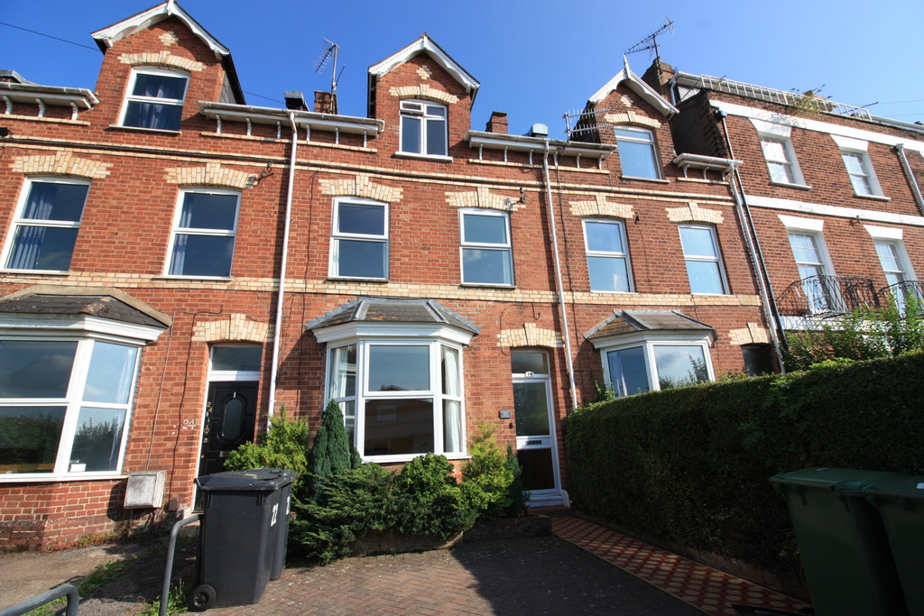 1 bed terraced house to rent in Oxford Road, Exeter  - Property Image 1