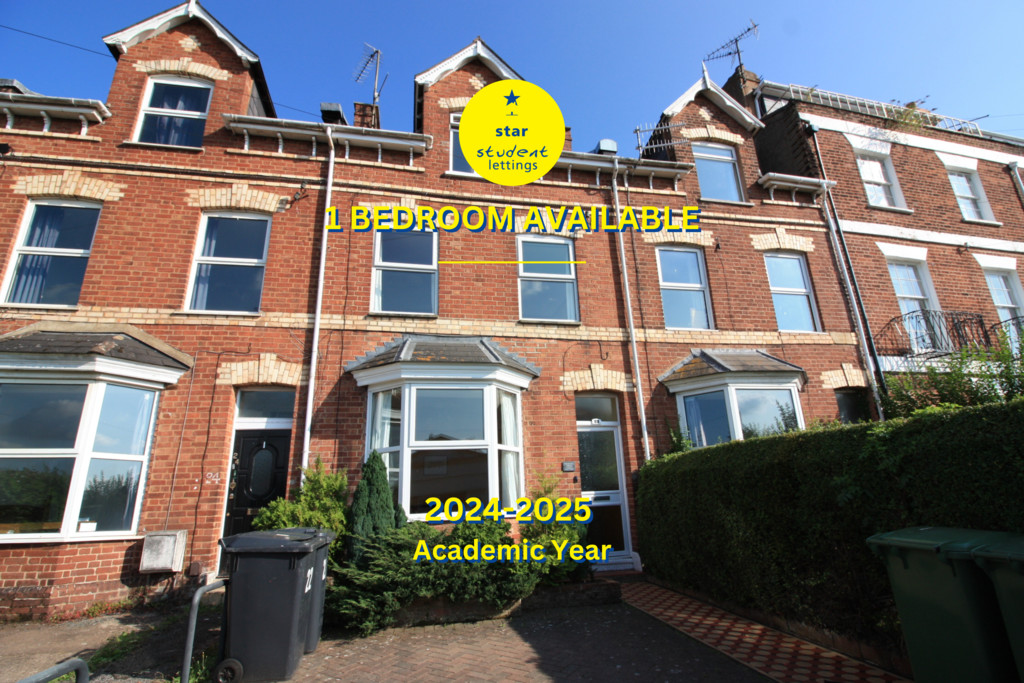 6 bed terraced house to rent in Oxford Road, Exeter  - Property Image 1