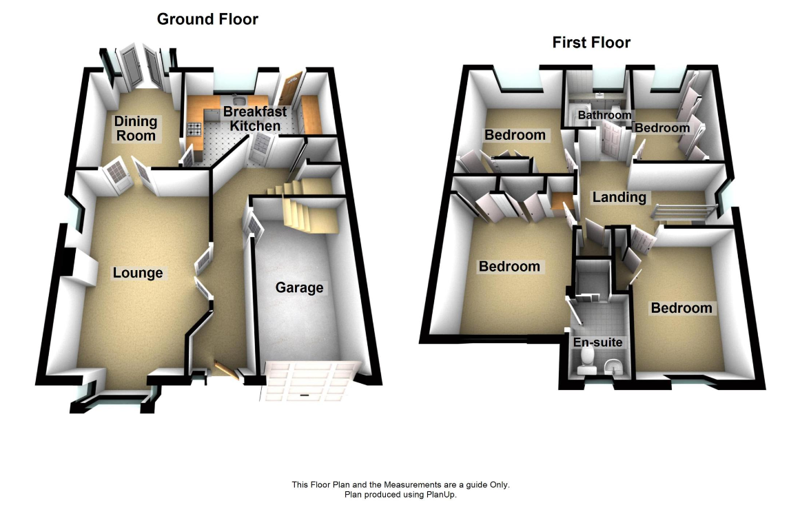 4 bed detached house to rent in Smore Slade Hills, Leicester - Property Floorplan