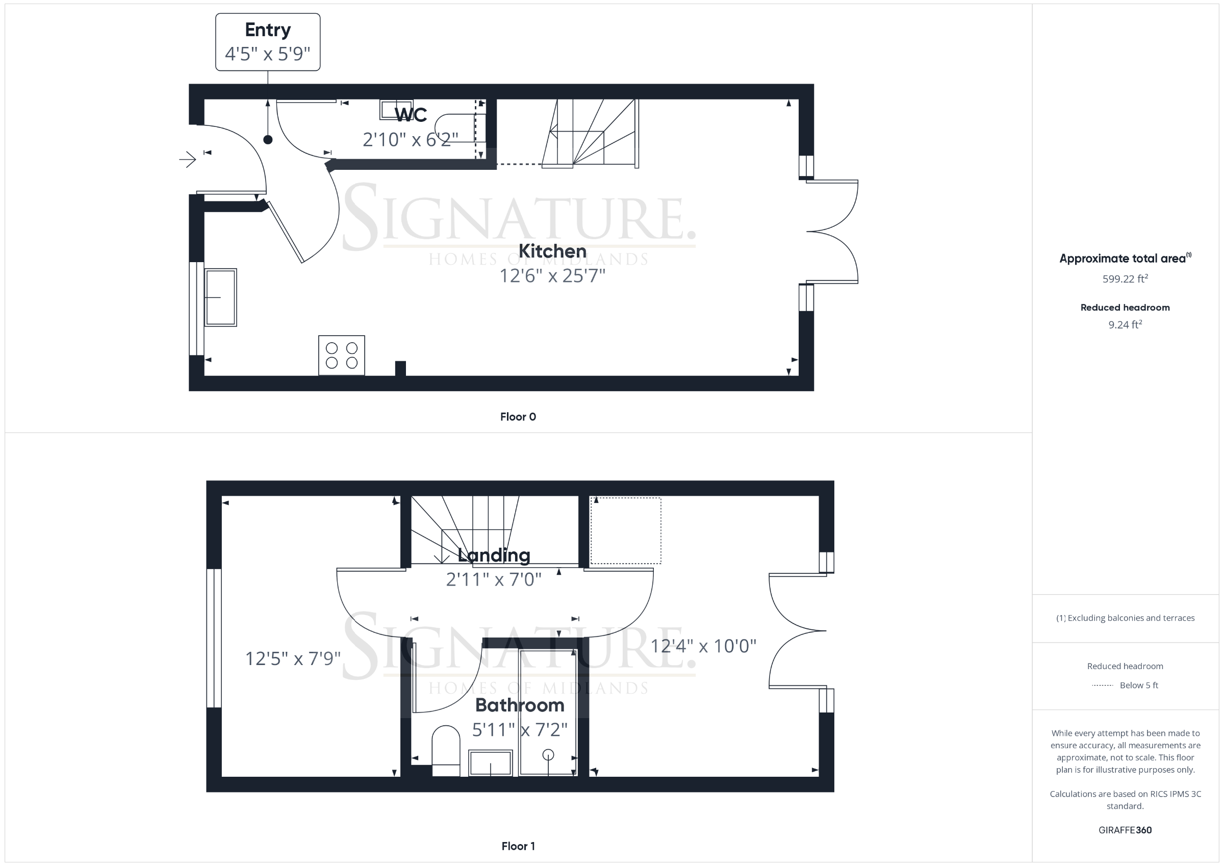 2 bed terraced house to rent in Newmarket Street, Leicester - Property Floorplan