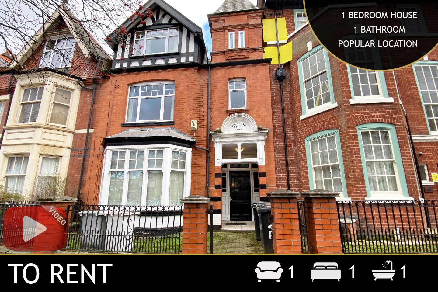 1 bed flat to rent in Fosse Road South, Leicester, LE3