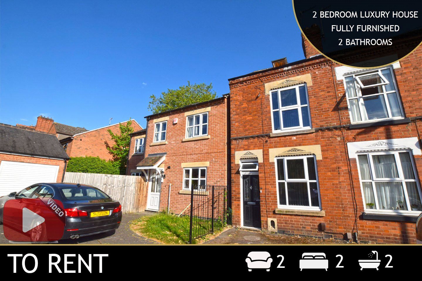2 bed terraced house to rent in Howard Road, Leicester, LE2 