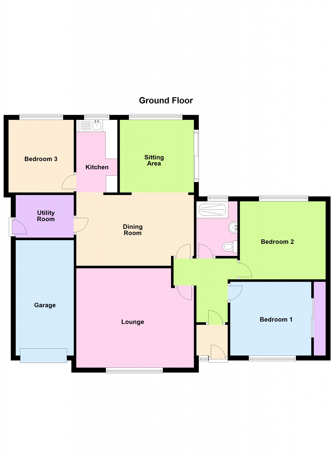 3 bed bungalow for sale in Cavie Road, Devon - Property Floorplan