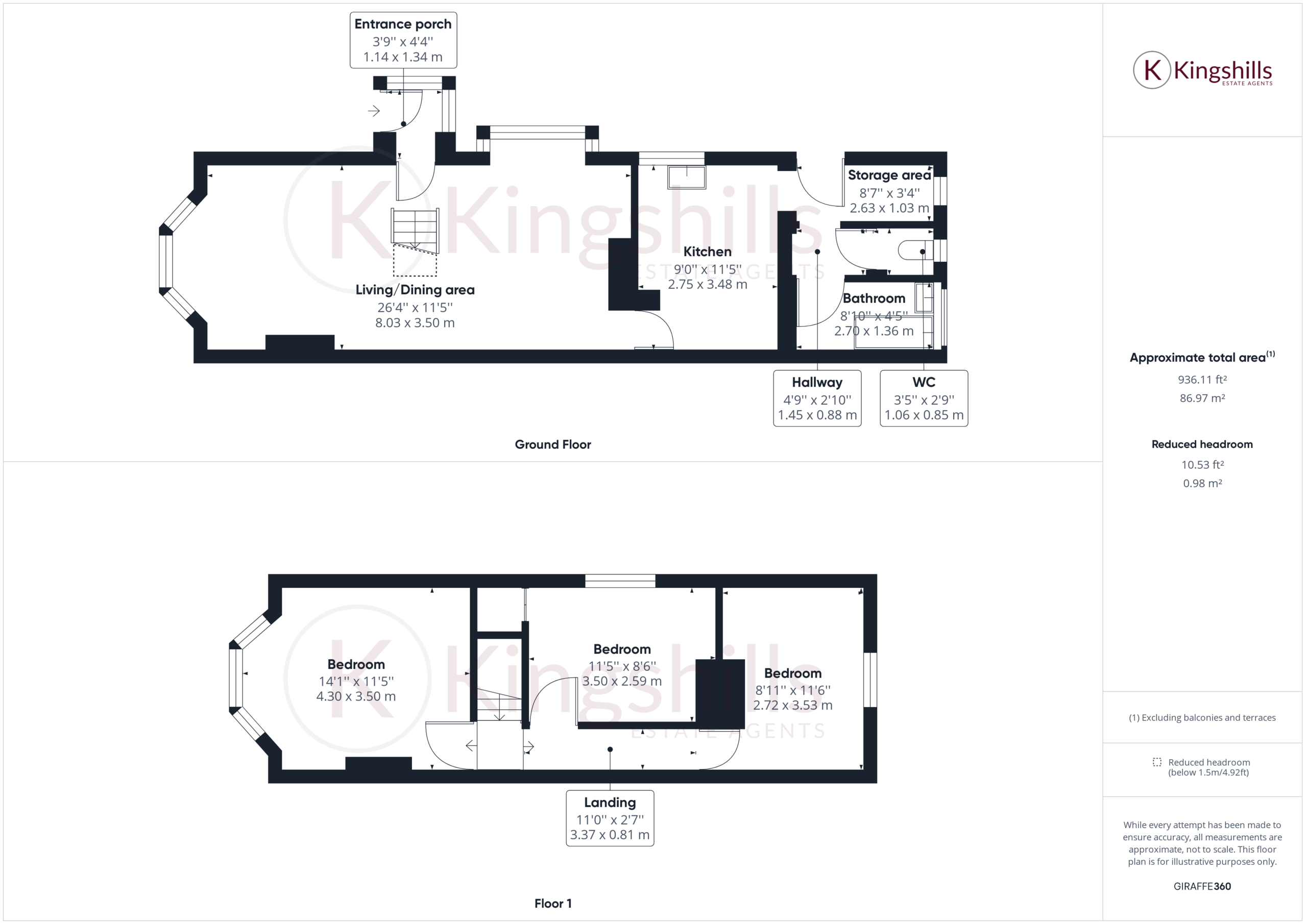 3 bed semi-detached house for sale in West Wycombe Road, High Wycombe - Property floorplan