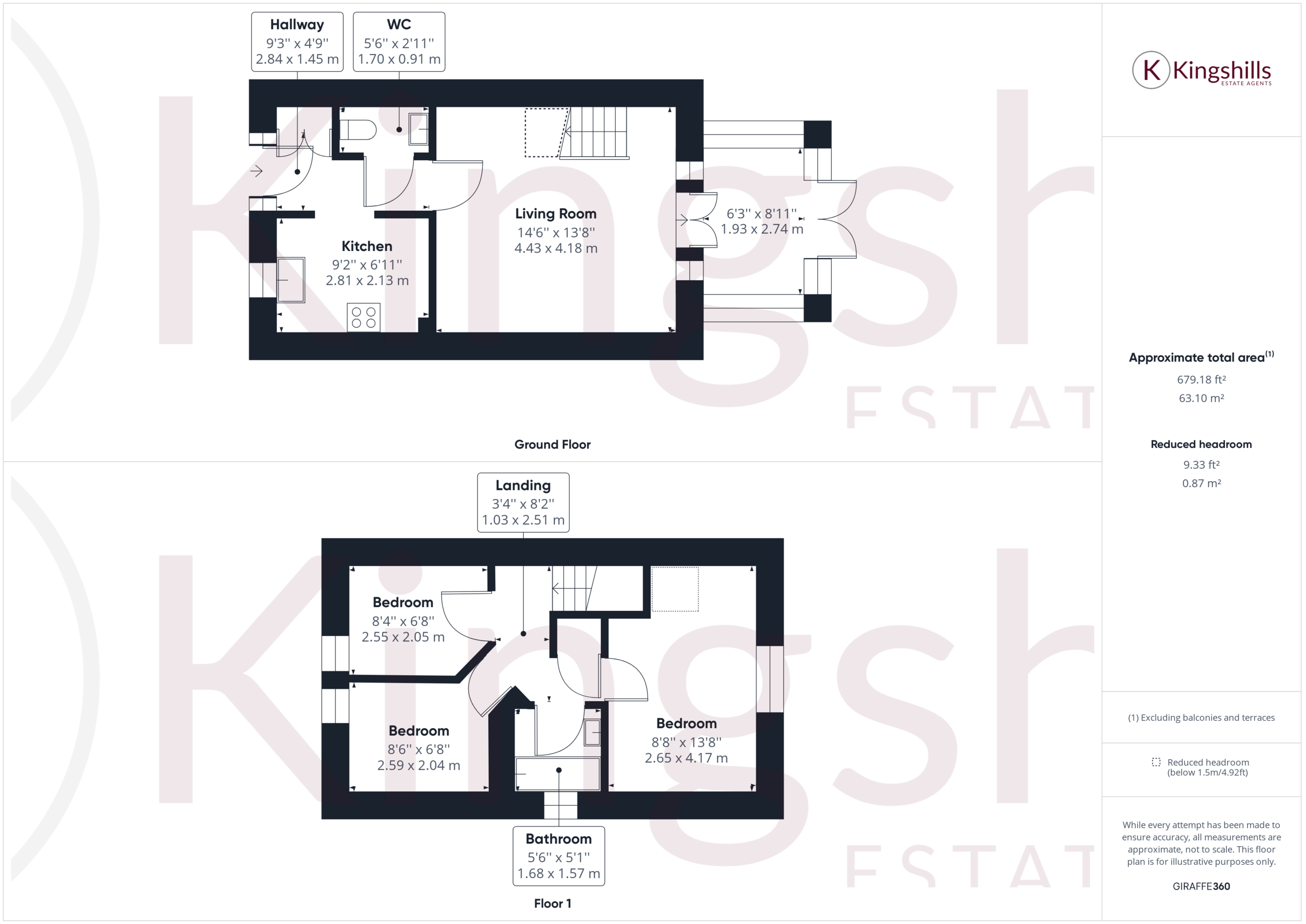 3 bed end of terrace house for sale in Milton Place, High Wycombe - Property floorplan