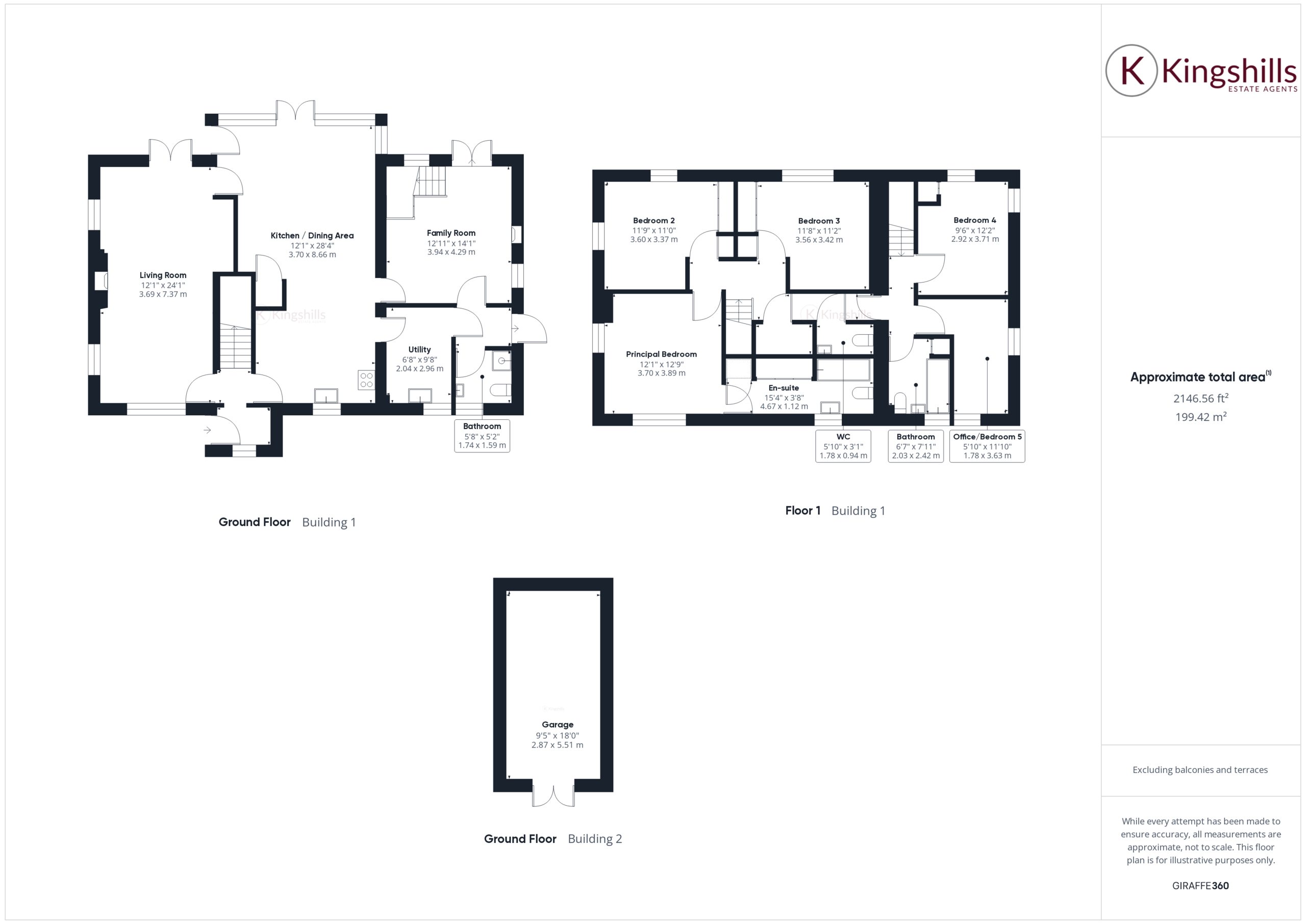 5 bed detached house for sale in St. Johns Road, High Wycombe - Property floorplan
