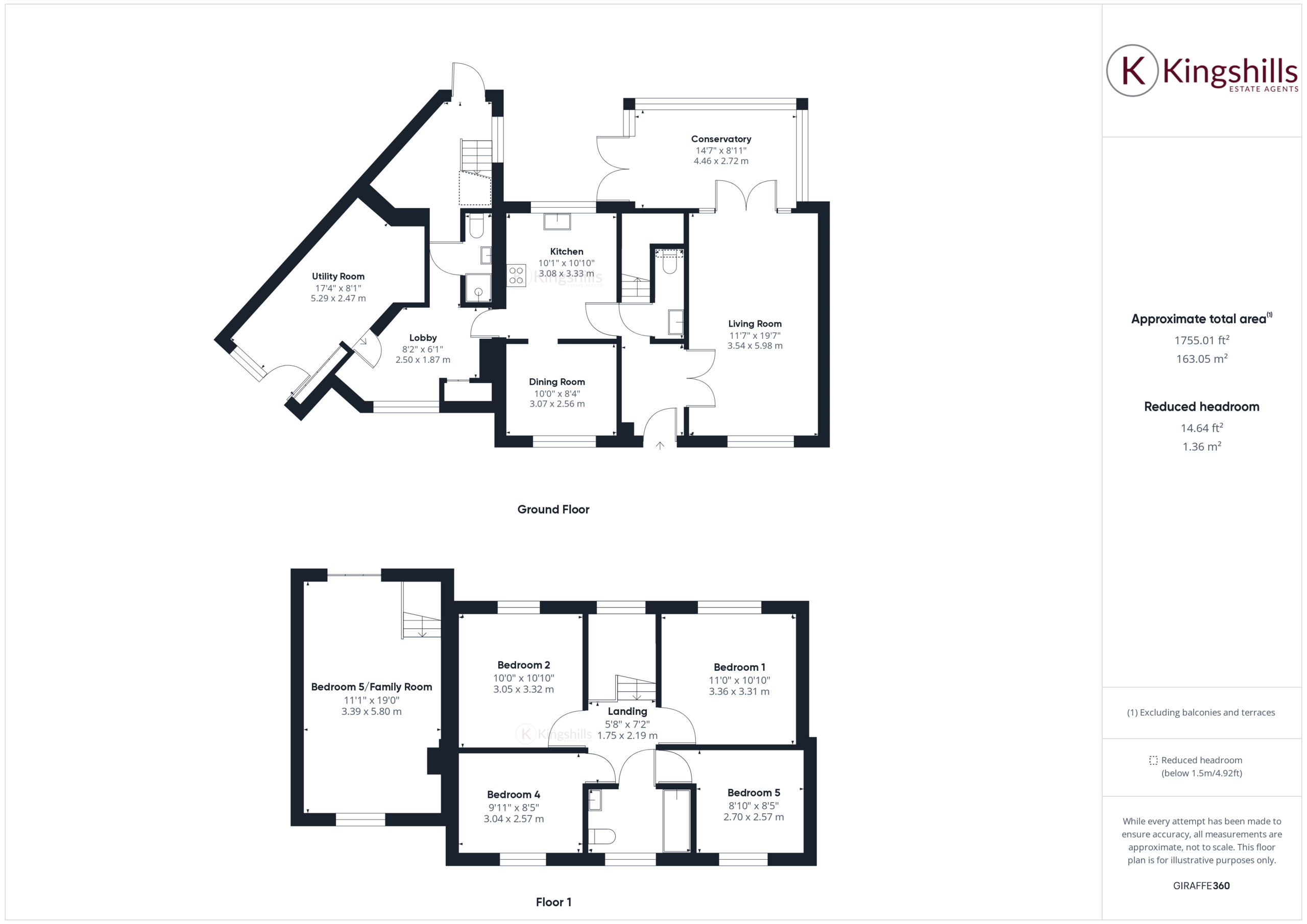 5 bed detached house for sale in Kiln Lane, Princes Risborough - Property floorplan