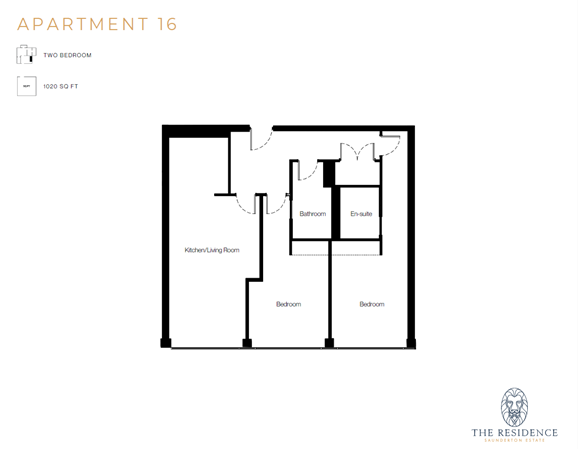 2 bed apartment for sale in Wycombe Road, High Wycombe - Property floorplan