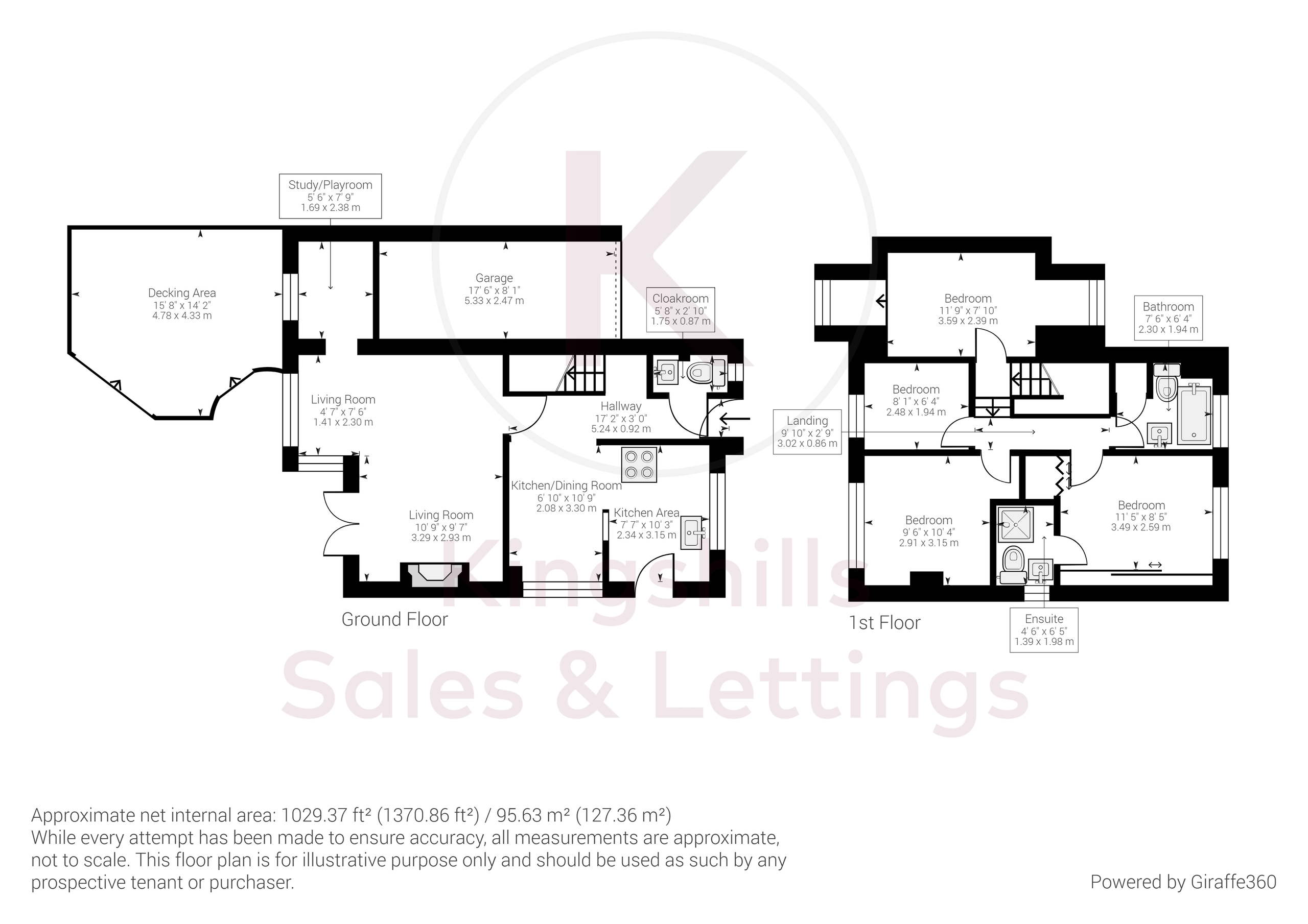 4 bed detached house for sale in High Wycombe, Buckinghamshire - Property Floorplan