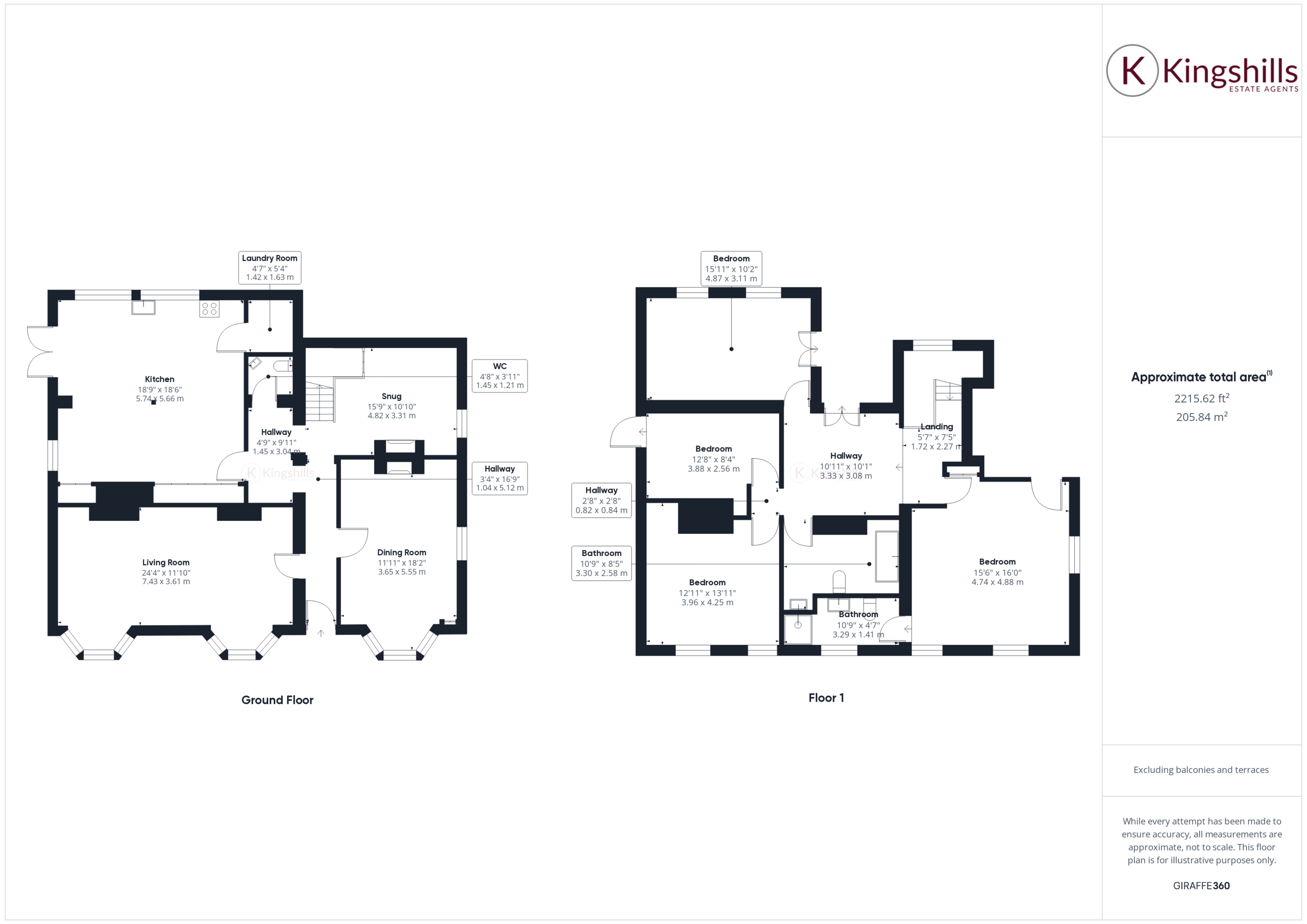 4 bed semi-detached house to rent in Aylesbury End, Beaconsfield - Property floorplan