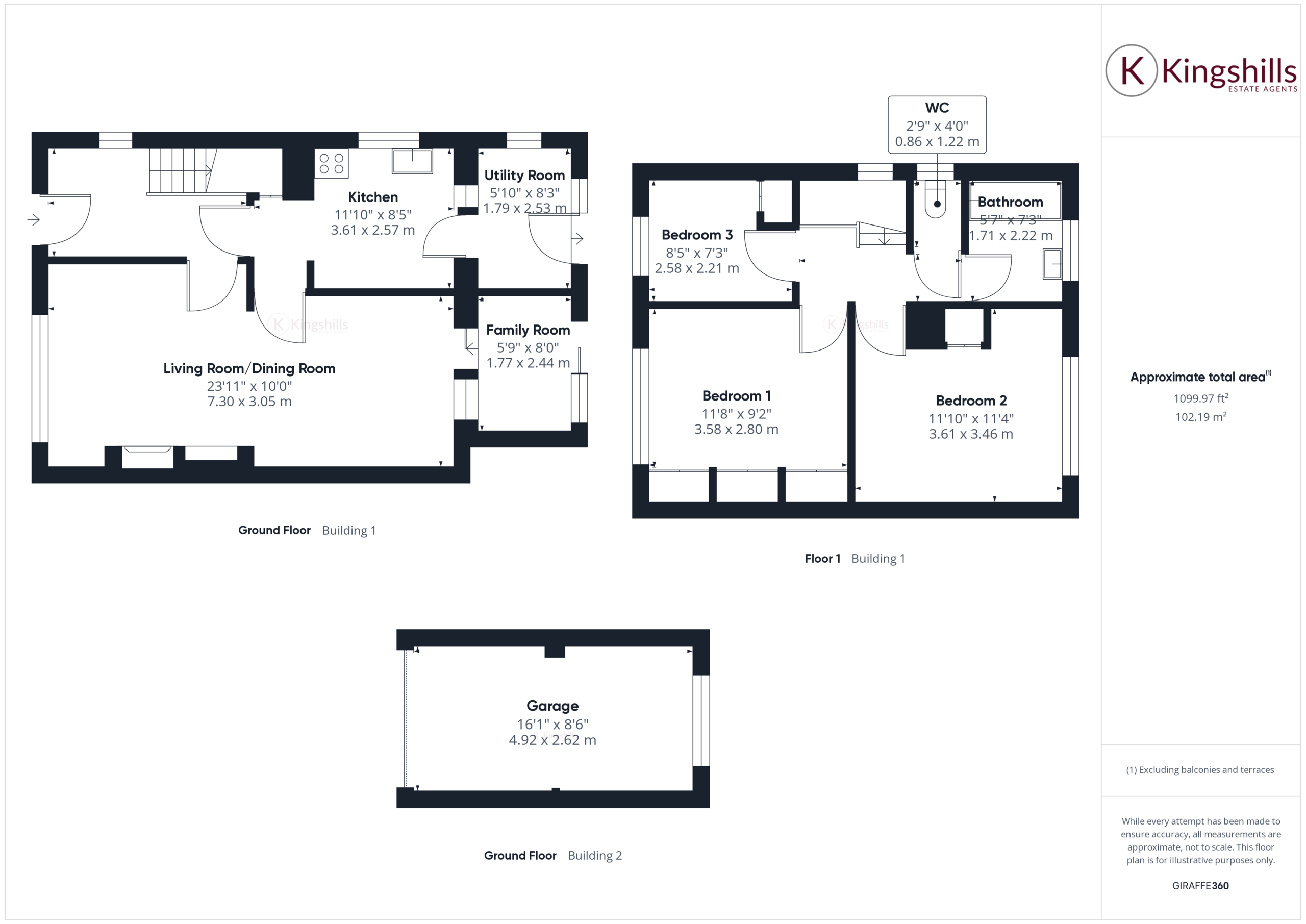 3 bed semi-detached house for sale in Cedar Avenue, High Wycombe - Property floorplan