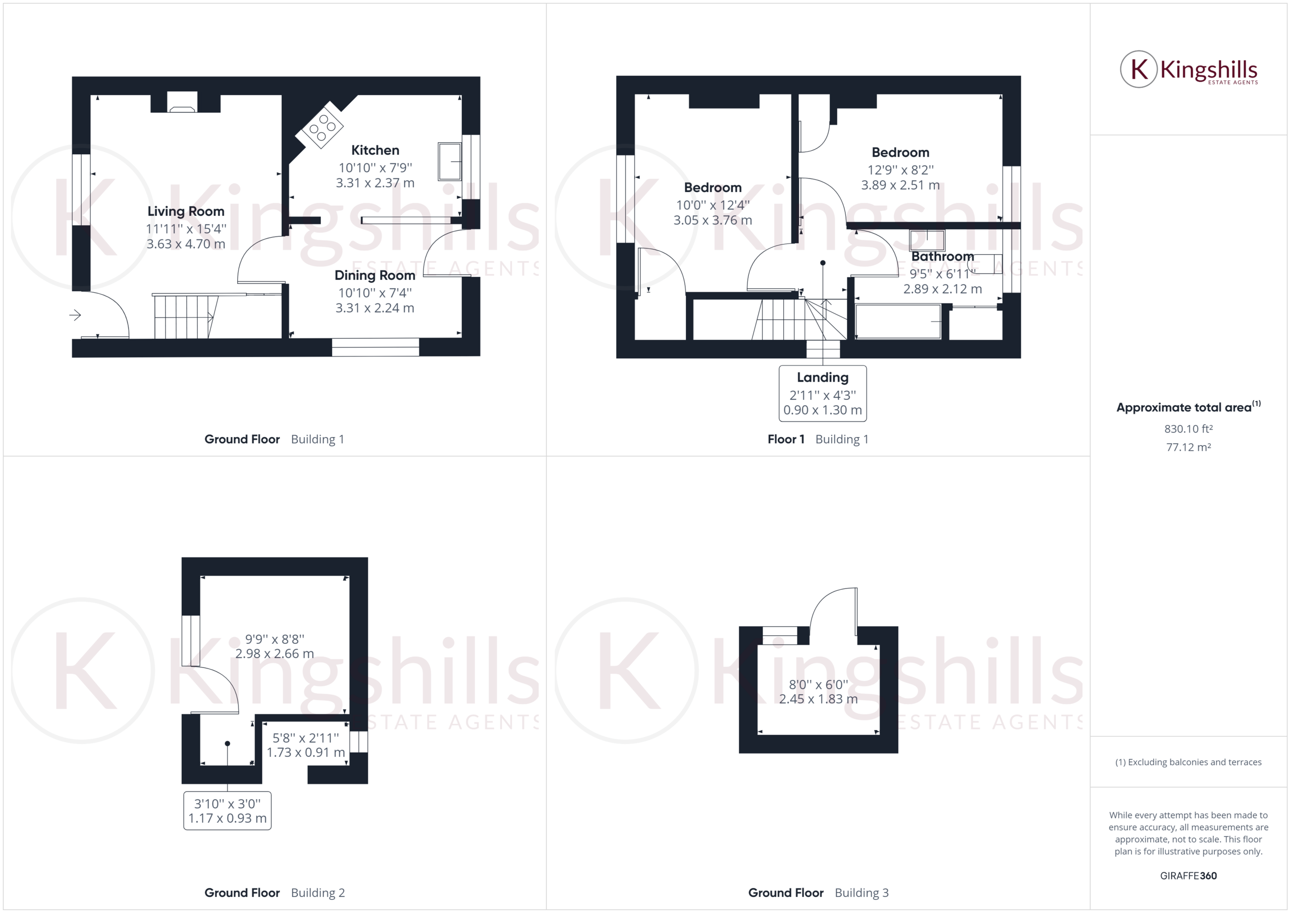 2 bed end of terrace house for sale in Valley Road, High Wycombe - Property floorplan