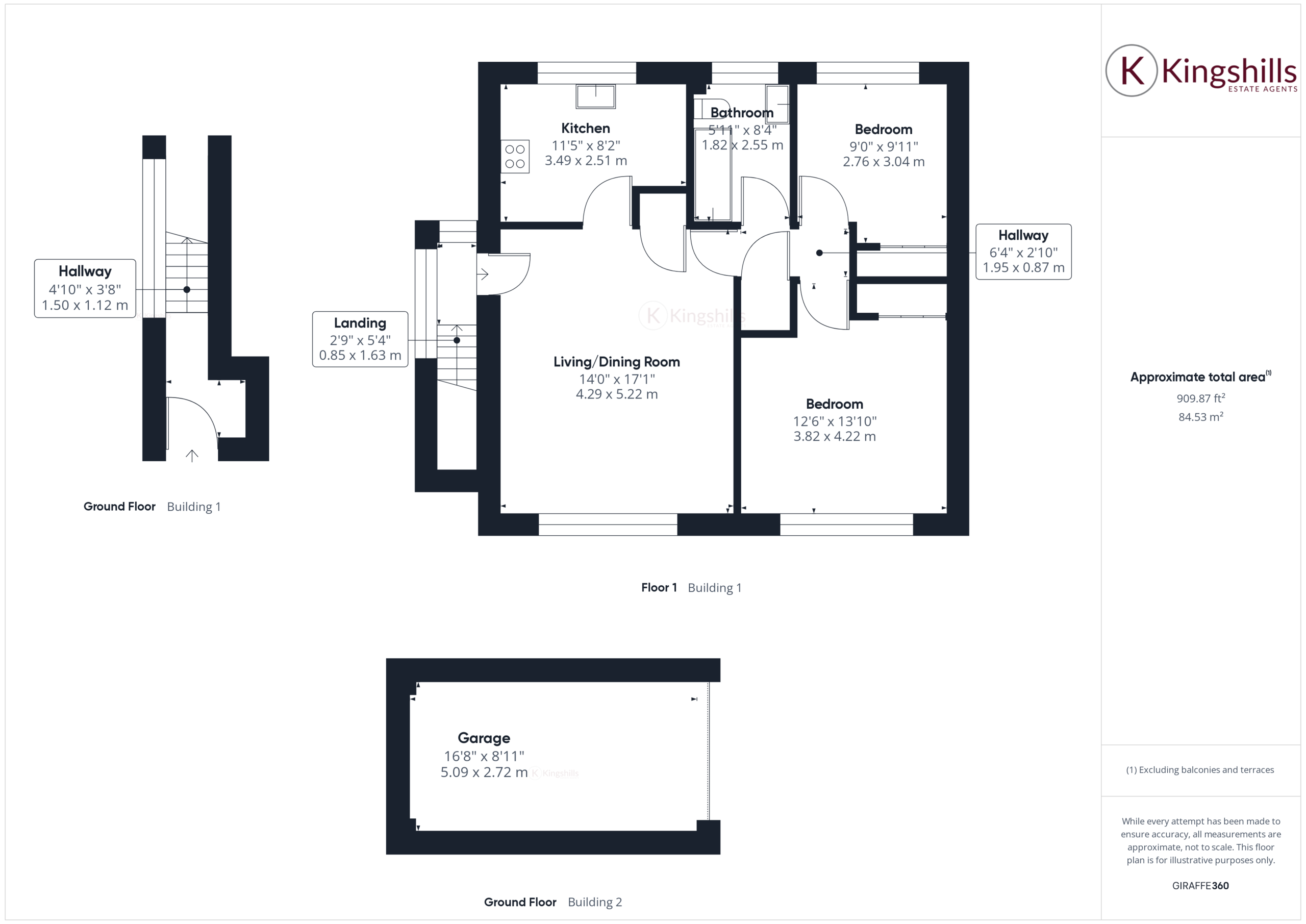 2 bed maisonette for sale in Carver Hill Road, High Wycombe - Property floorplan