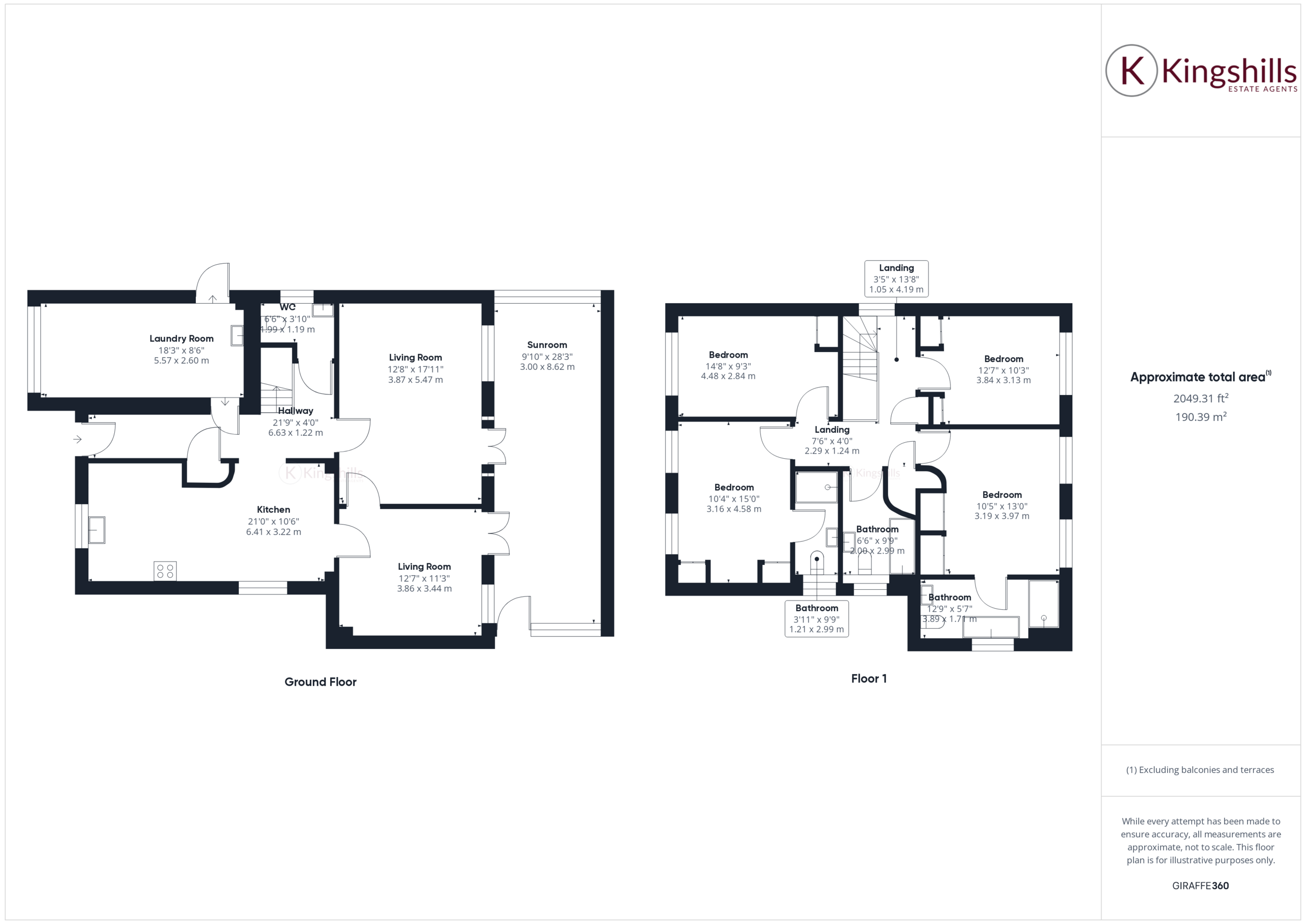 4 bed detached house for sale in Rye View, High Wycombe - Property floorplan