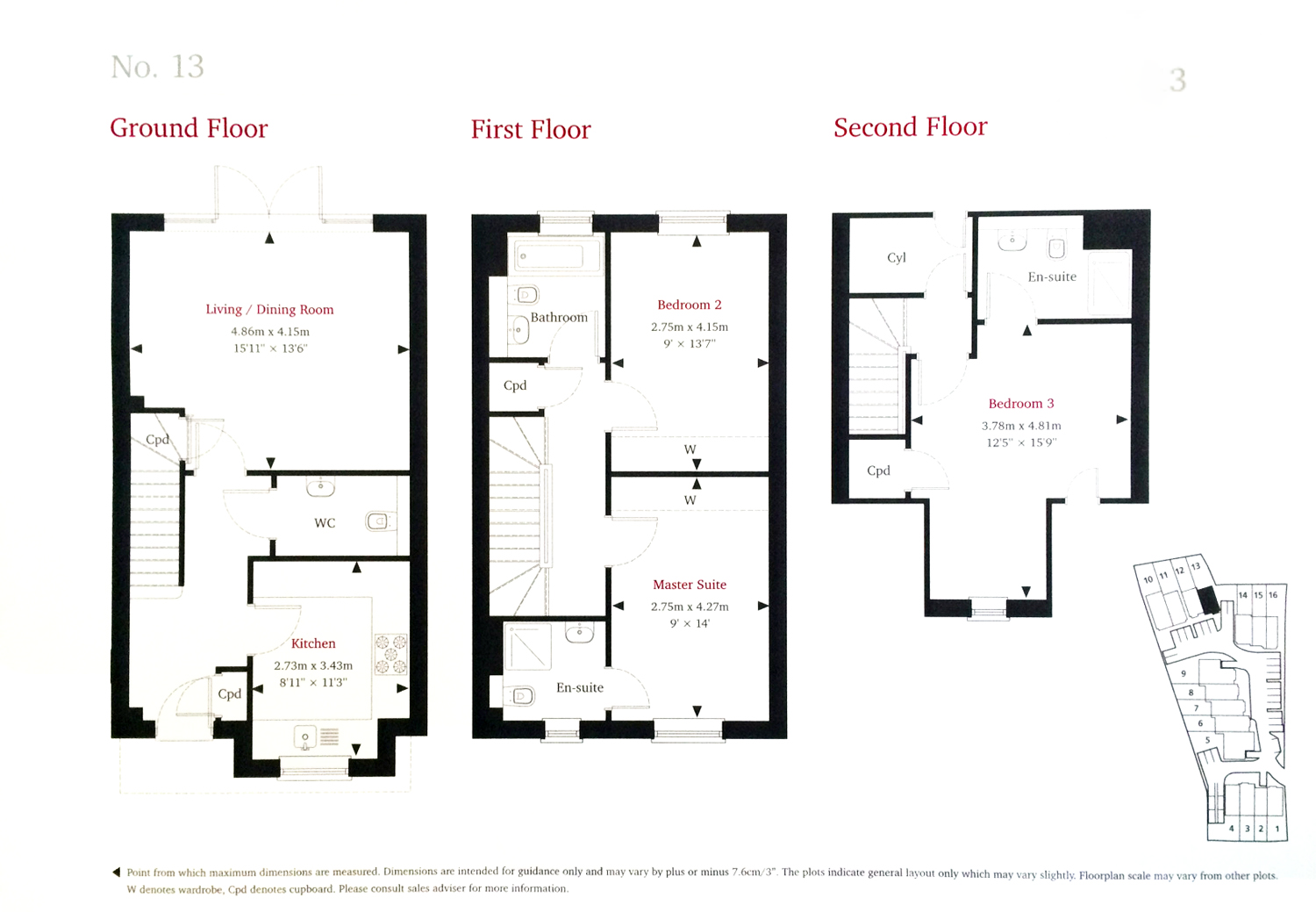 3 bed semi-detached house for sale in Payton Gardens, Maidenhead - Property floorplan