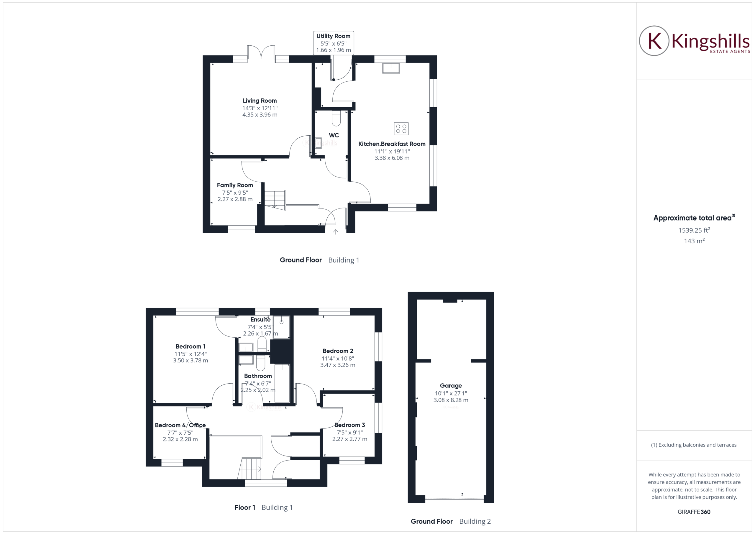 4 bed detached house for sale in Kelly Road, High Wycombe - Property floorplan