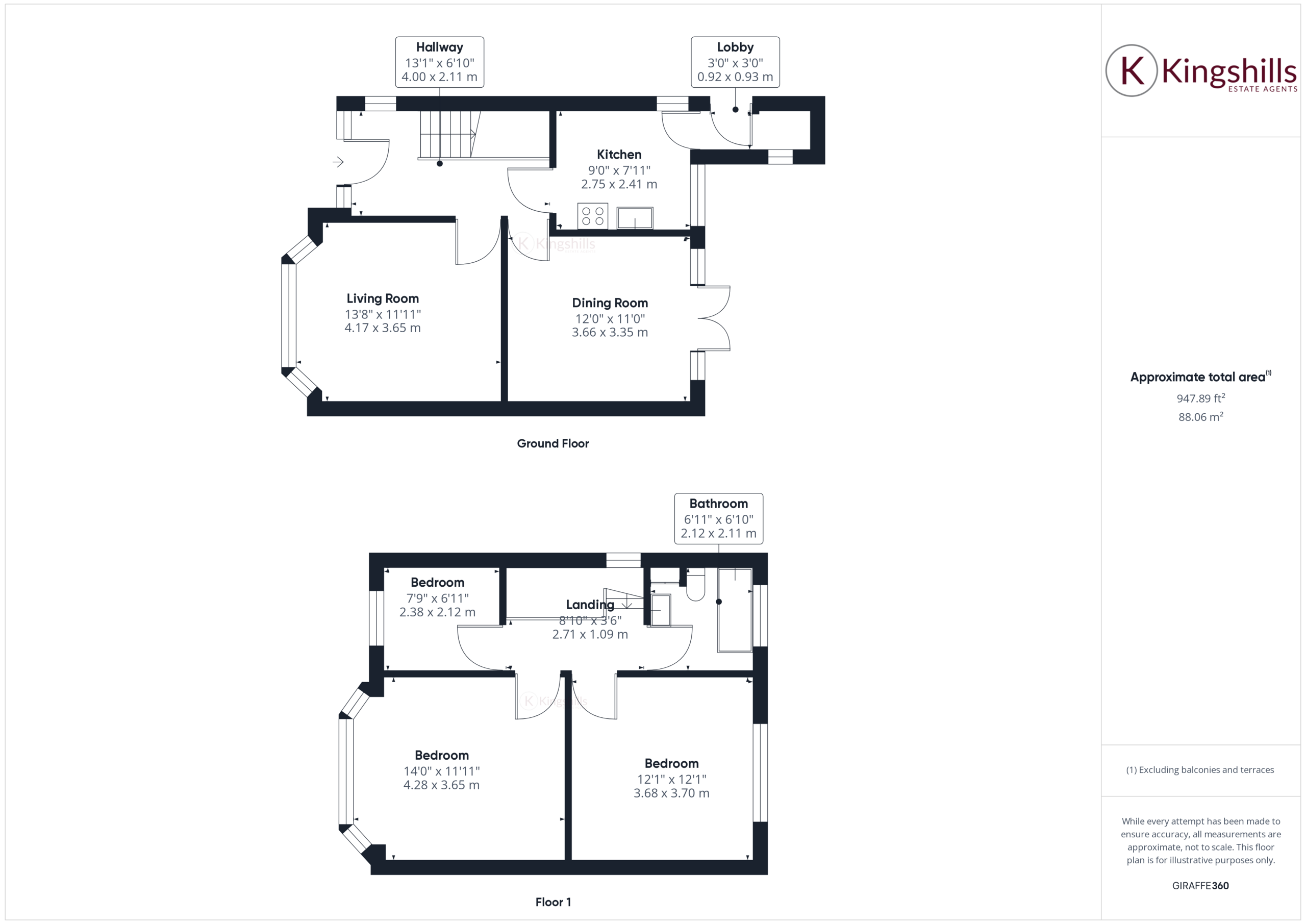 3 bed detached house for sale in Chairborough Road, High Wycombe - Property floorplan