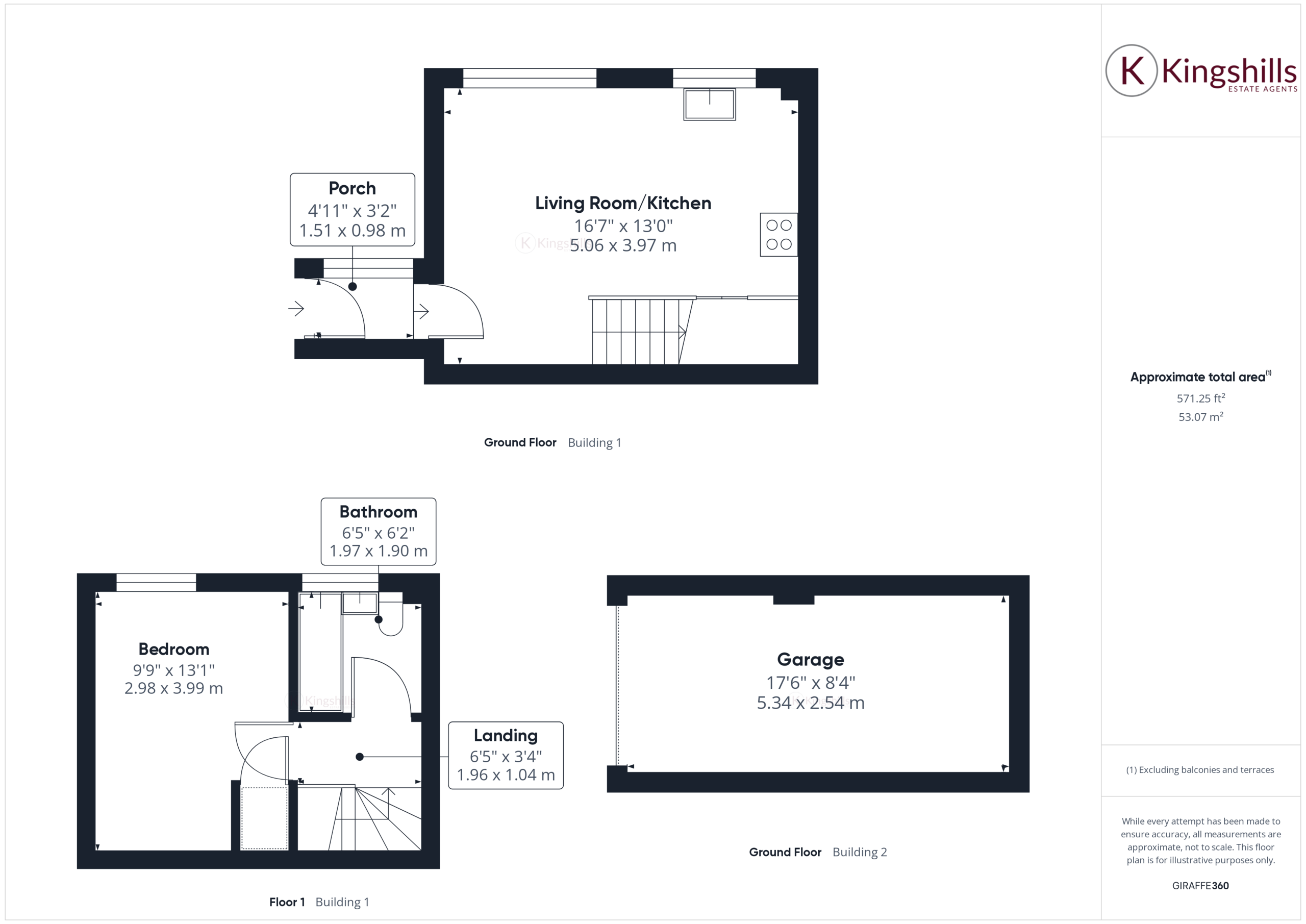 1 bed terraced house for sale in Oldhouse Close, High Wycombe - Property floorplan
