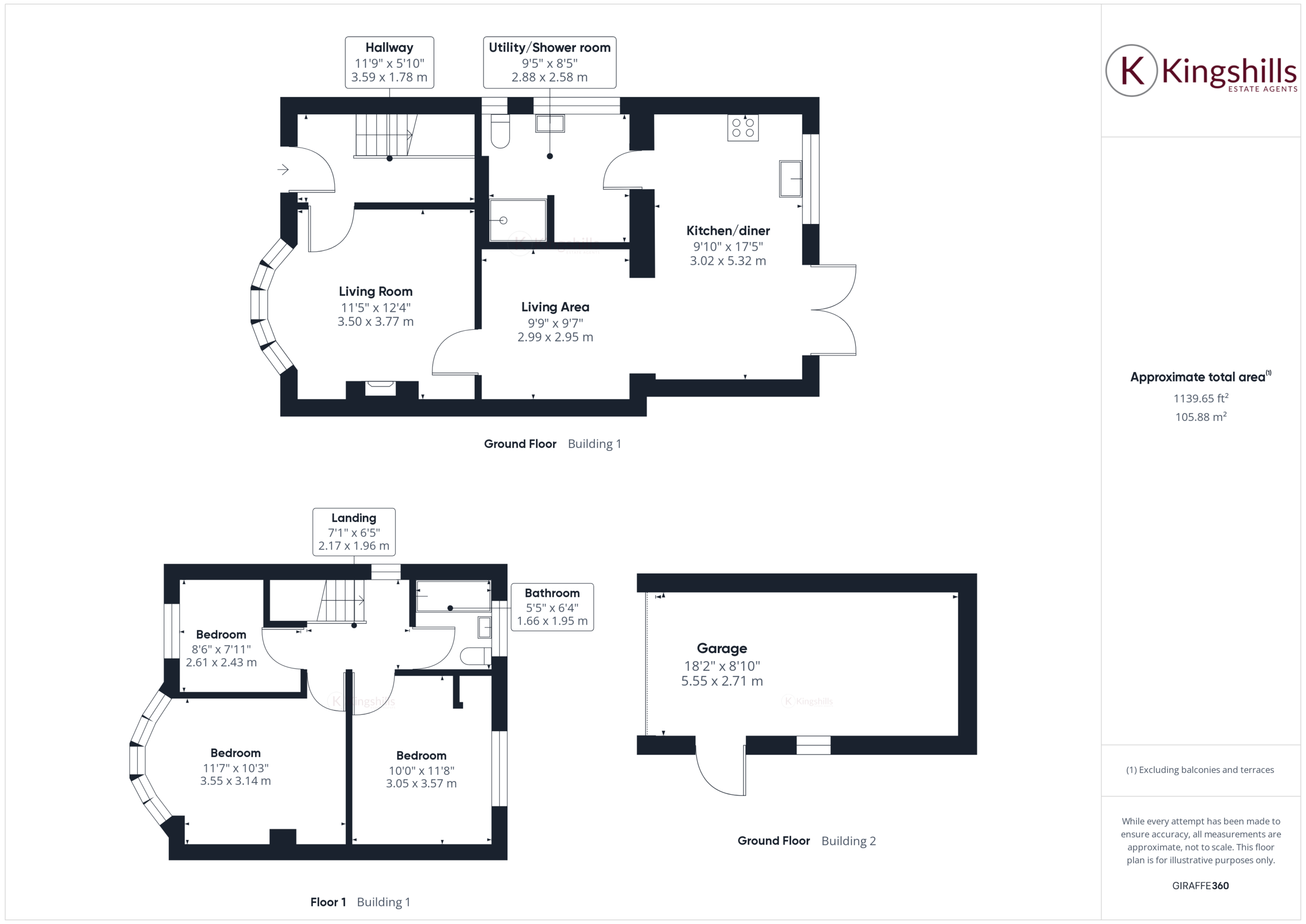 3 bed semi-detached house for sale in Squirrel Lane, High Wycombe - Property floorplan