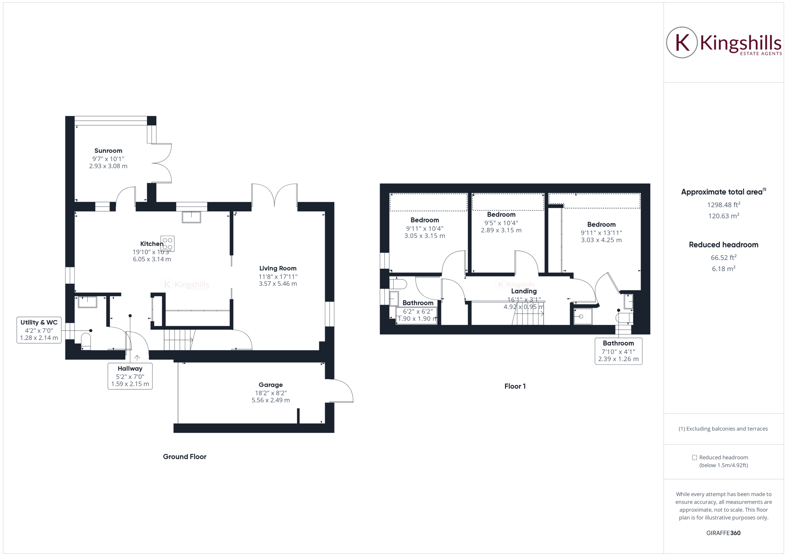 3 bed link detached house for sale in Askett, Princes Risborough - Property floorplan