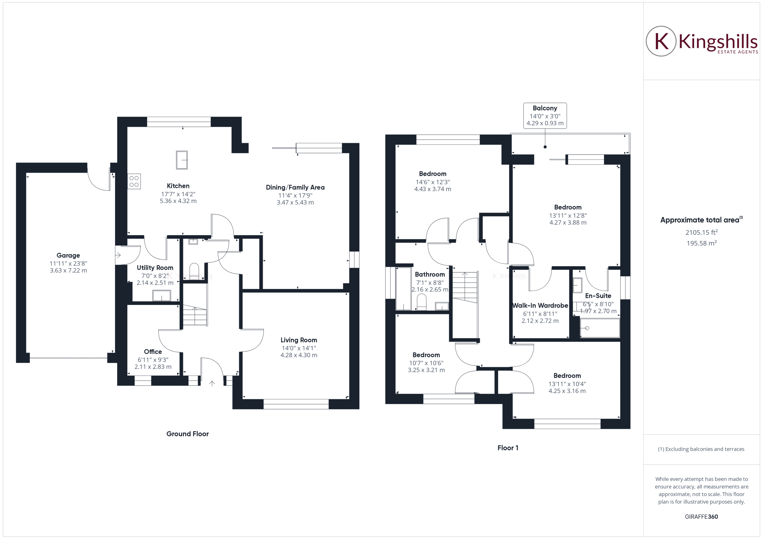4 bed detached house to rent in Main Road, Princes Risborough - Property floorplan