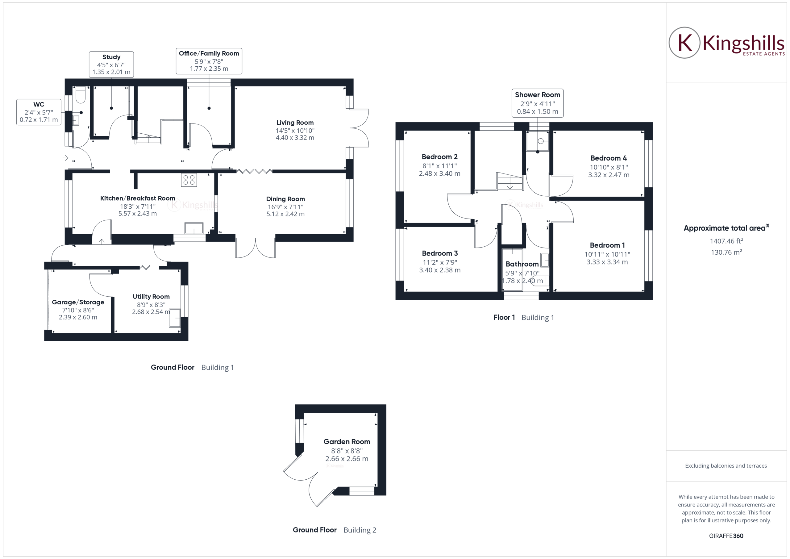 4 bed detached house for sale in Holmer Green, High Wycombe - Property floorplan