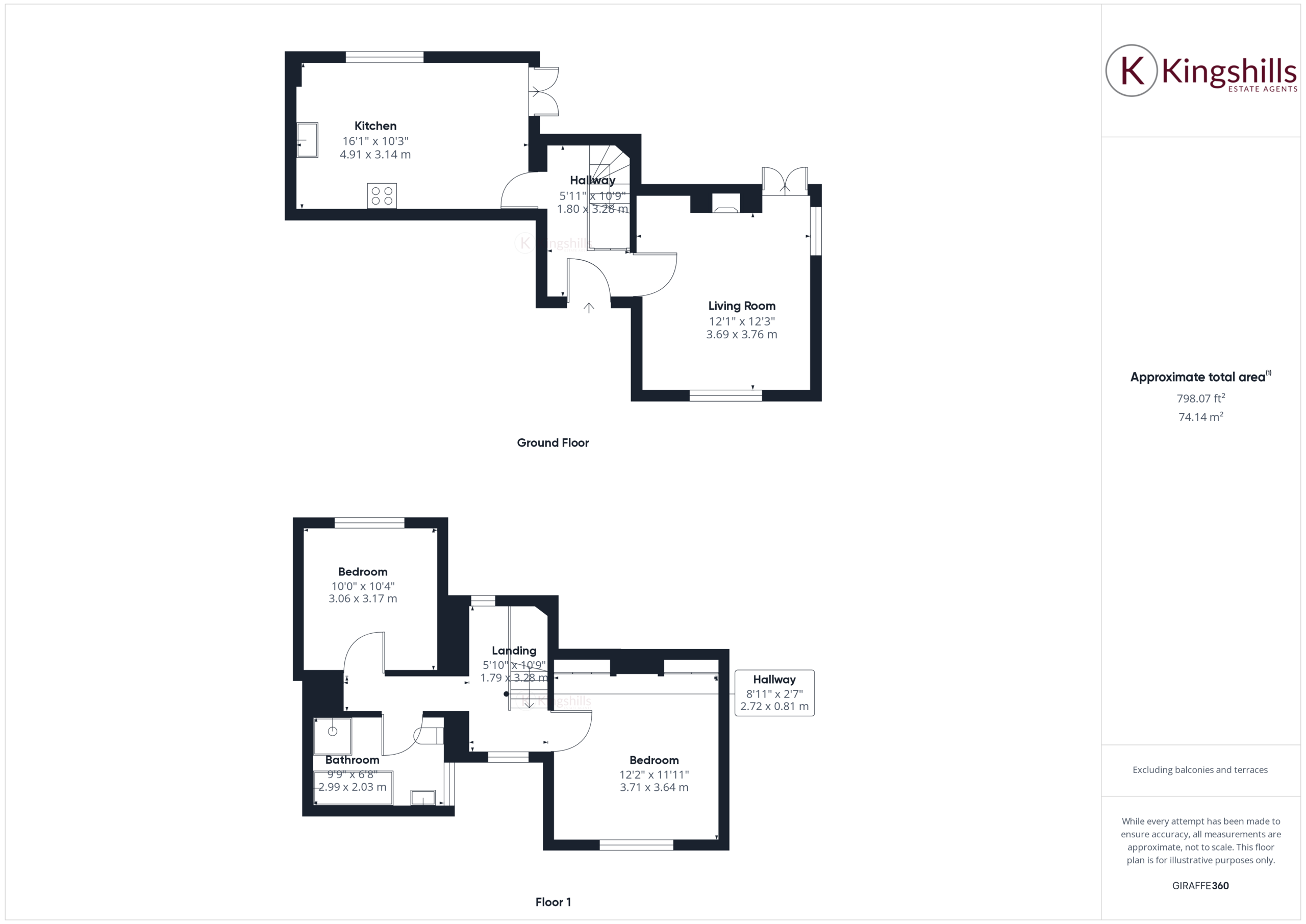 2 bed cottage to rent in Aylesbury End, Beaconsfield - Property floorplan