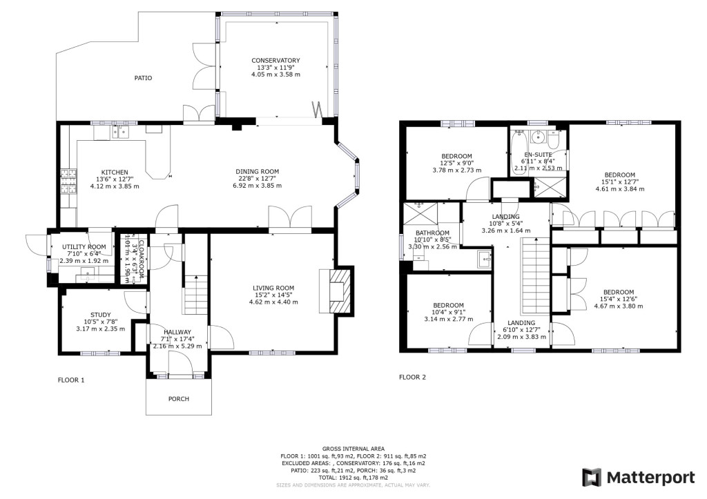 4 bed detached house for sale in Millstream Green, Ashford - Property Floorplan