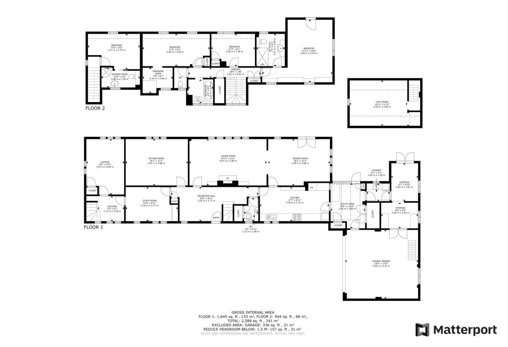 5 bed detached house for sale in Faversham Road, Ashford - Property Floorplan