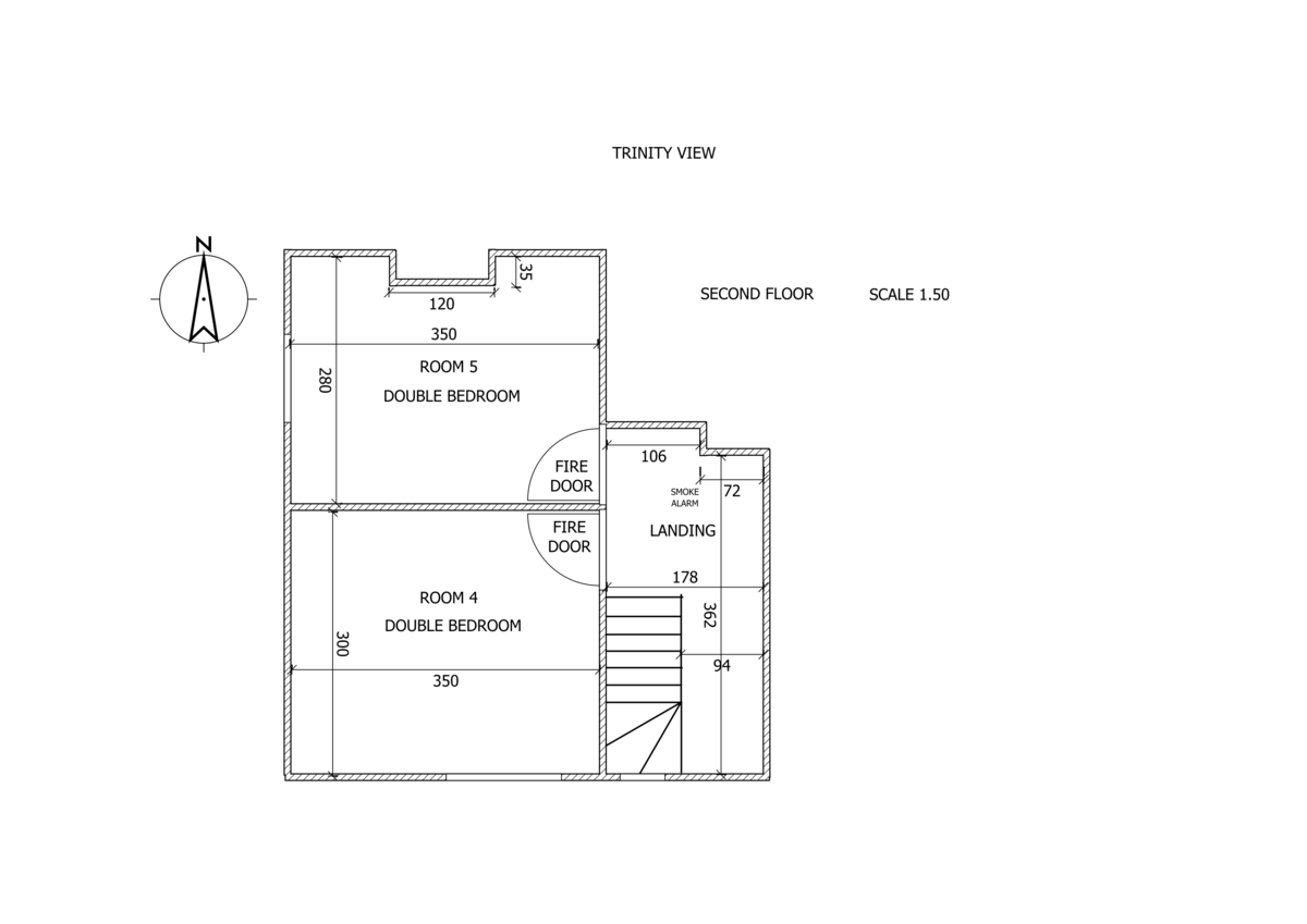 5 bed semi-detached house for sale in Trinity Street, Tewkesbury - Property floorplan