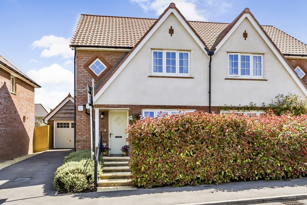 3 bed semi-detached house for sale in Honeysuckle Avenue, Edge Of Leckhampton  - Property Image 1