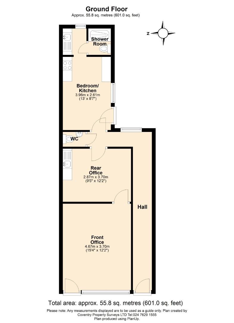 Retail property (high street) to rent in Foleshill Road, Coventry - Property Floorplan