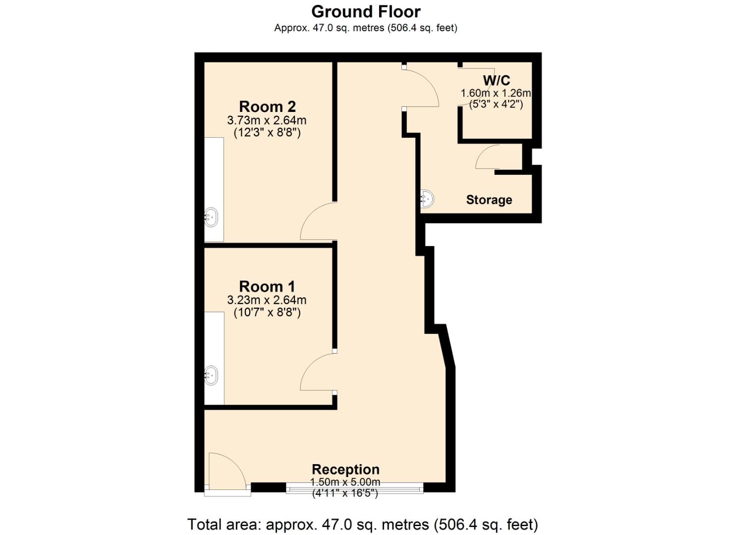 Retail property (high street) to rent in Holbrook Lane, Coventry - Property Floorplan