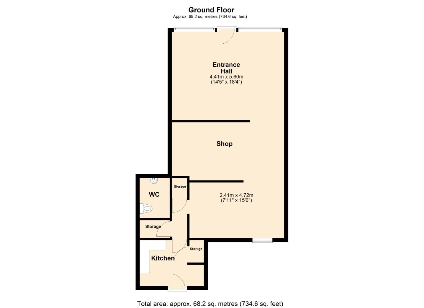 Commercial property to rent in Daventry Road, Coventry - Property Floorplan