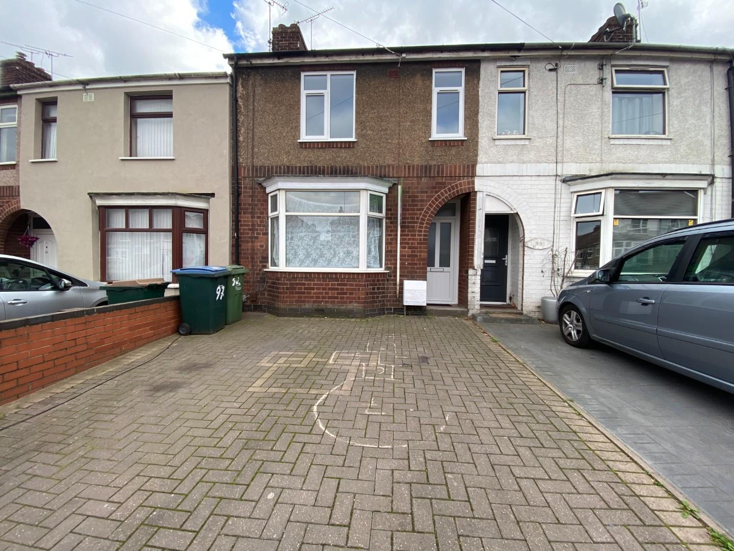 3 bed terraced house to rent in Burnaby Road, Coventry, CV6